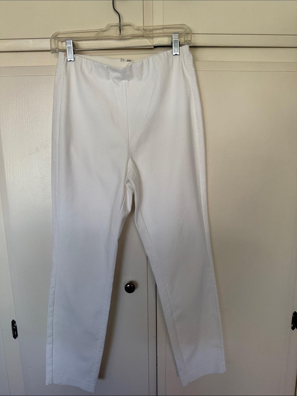rag & bone White Capri Trousers
